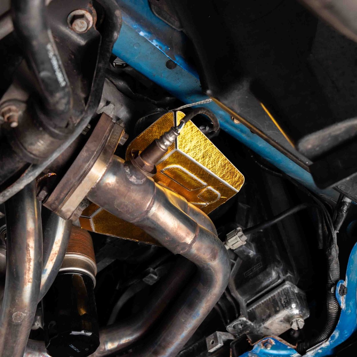 OVERTAKE [08-21 WRX STI] DAVCS Cam Solenoid Heat Shield - JDMuscleExhaust Heat ShieldsA11092