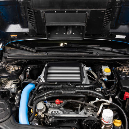 OVERTAKE [15-21 WRX, 14-18 FXT] Top Mount Intercooler - JDMuscleIntercoolersA10384SLVSilver