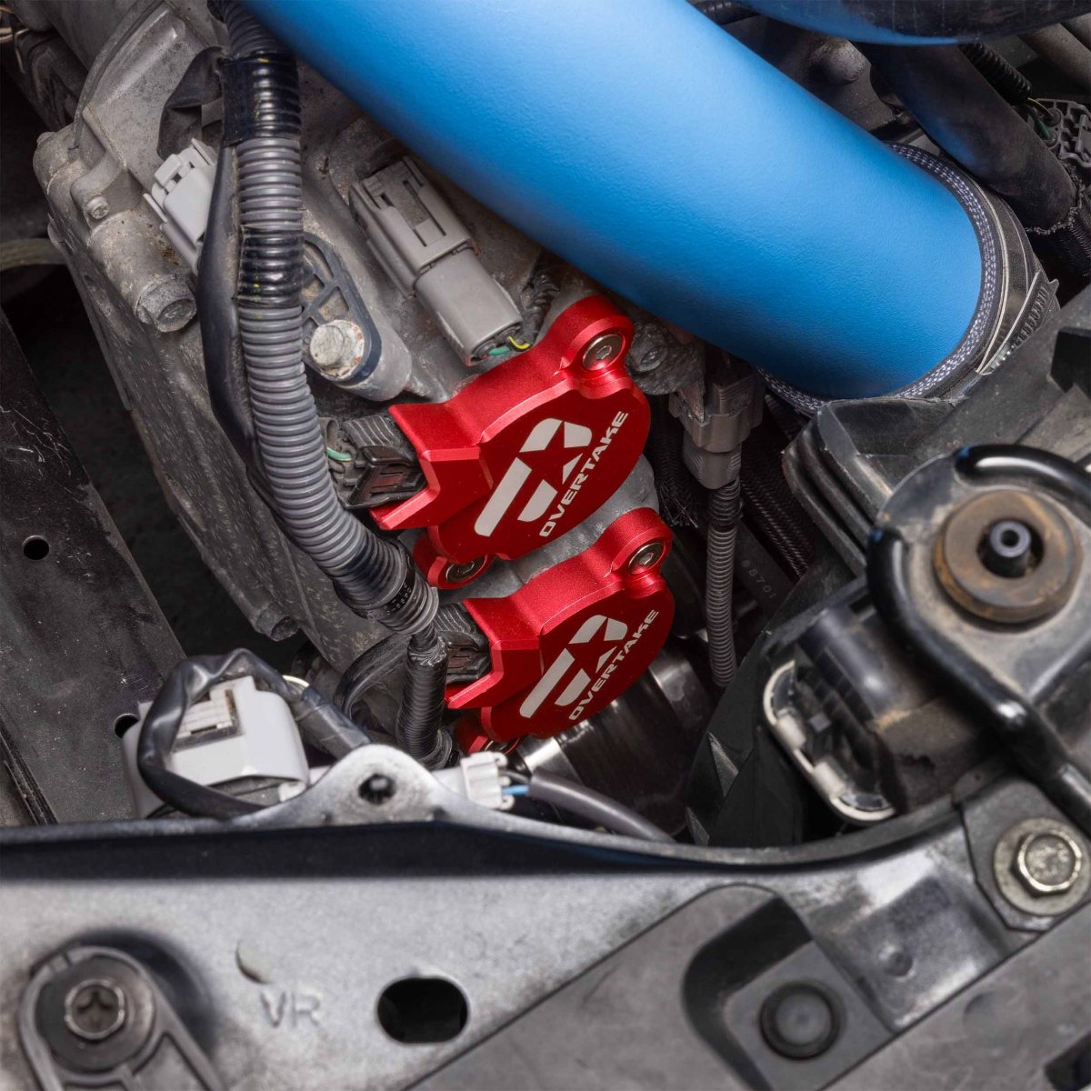 OVERTAKE [15-26 WRX, 13-26 BRZ/86] Cam Solenoid Covers - JDMuscleDress Up CapsA10910REDRed