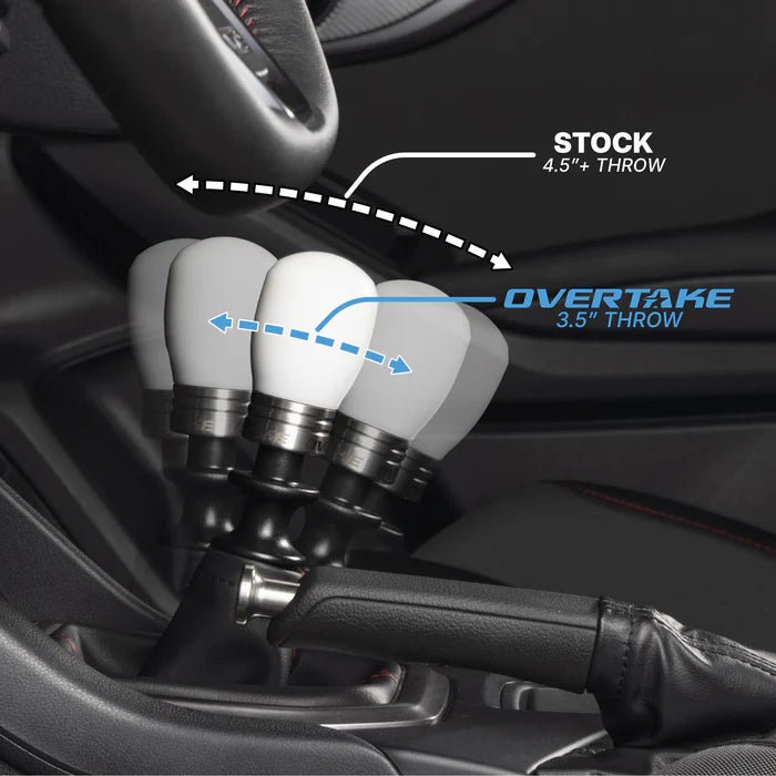 OVERTAKE [15 - 26 WRX, 18 - 23 Crosstrek] Short Shift Transmission Plate - JDMuscleShifter AccessoriesovtovtA10553