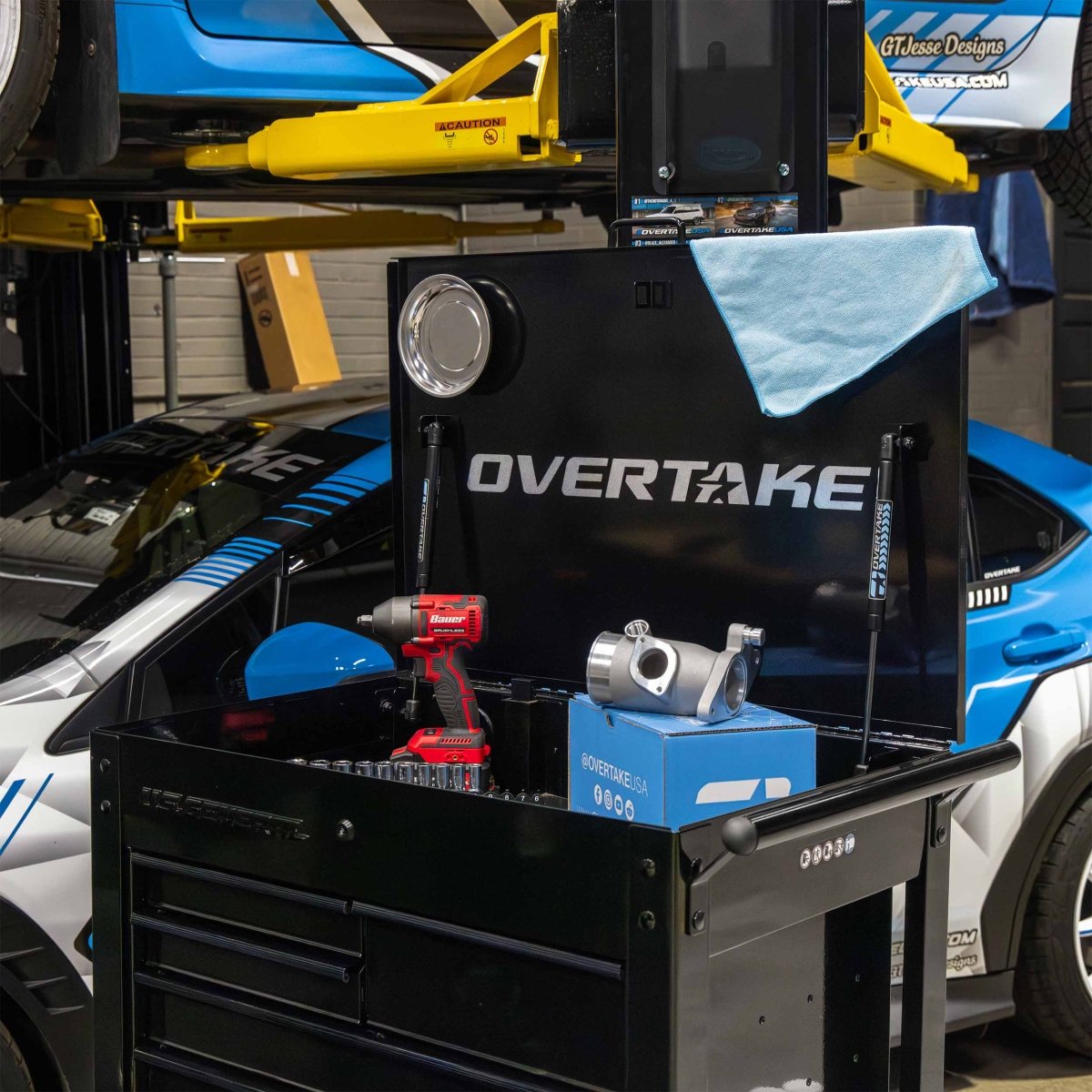 OVERTAKE 22" Sticker - JDMuscleApparel & SwagA10491SLV22in Silver