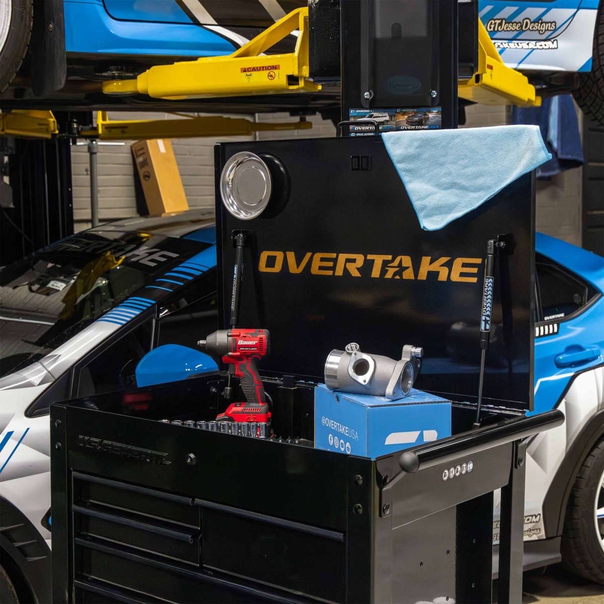 OVERTAKE 22" Sticker - JDMuscleApparel & SwagA10491GLD22in Gold