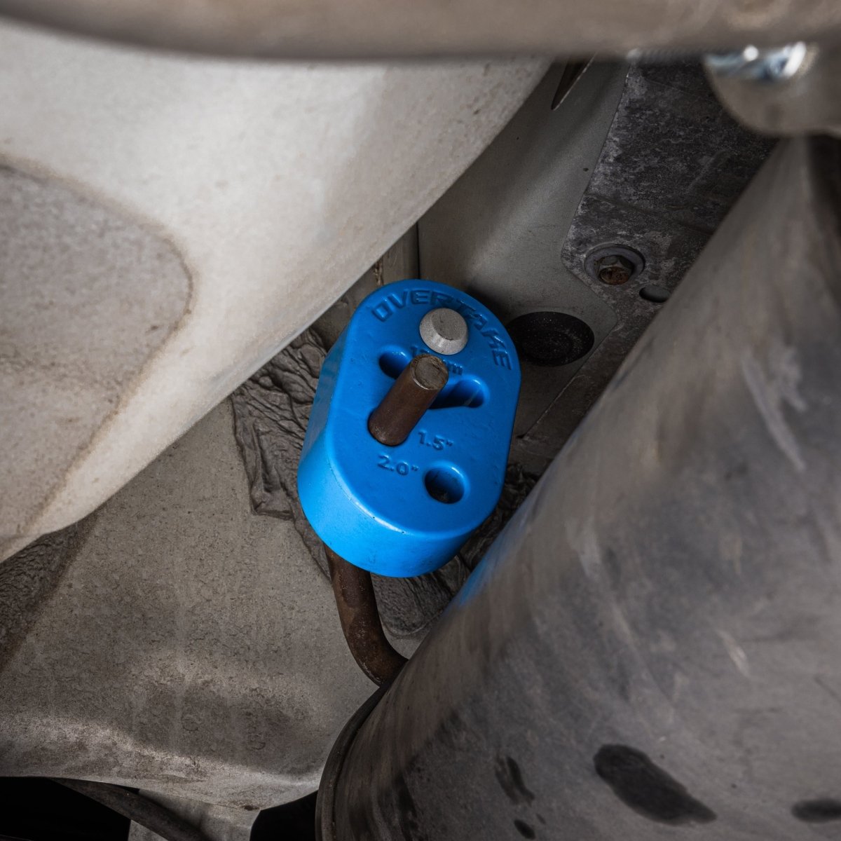 OVERTAKE Adjustable Exhaust Hanger - 15mm - Subaru 2002 - 2007 WRX, 2004 - 2007 STI, 1993 - 2007 Impreza - JDMuscleExhaustA10465Single Hanger