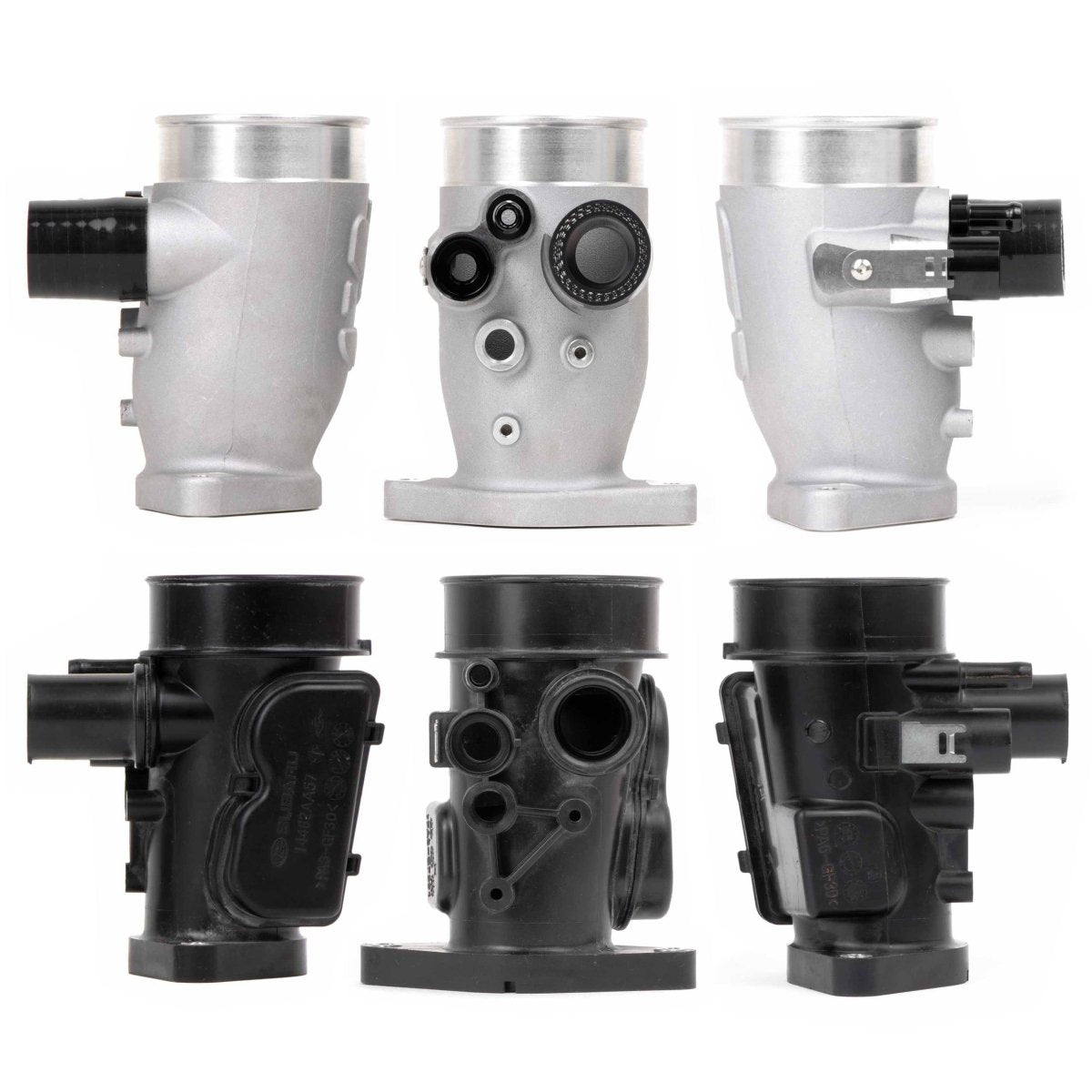 OVERTAKE Aluminum Turbo Inlet - Subaru 2015 - 2021 WRX, 2014 - 2018 Forester XT - JDMuscleAir InductionA10243