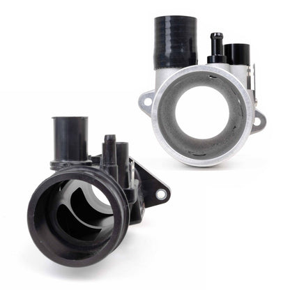 OVERTAKE Aluminum Turbo Inlet - Subaru 2015 - 2021 WRX, 2014 - 2018 Forester XT - JDMuscleAir InductionA10243