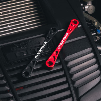 OVERTAKE Battery Tie Down - Subaru Models - JDMuscleEngine Dress UpA10267REDRed