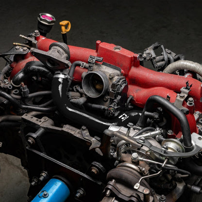 OVERTAKE Bypass Valve Recirculation Hose - Subaru 2002 - 2007 WRX, 2004 - 2021 STI - JDMuscleAir InductionA10662BLKBlack