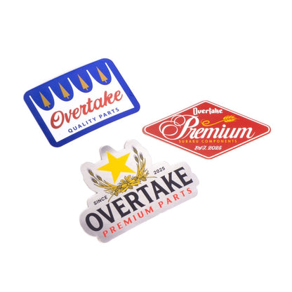 OVERTAKE Camm's Sticker - JDMuscleApparel & SwagovtovtA10484