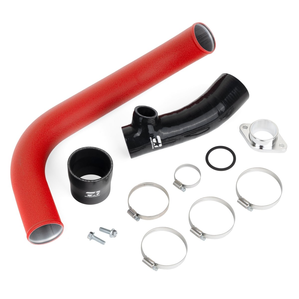 OVERTAKE Charge Pipe Kit - Subaru 2015 - 2021 WRX - JDMuscleAir InductionA10423REDRed