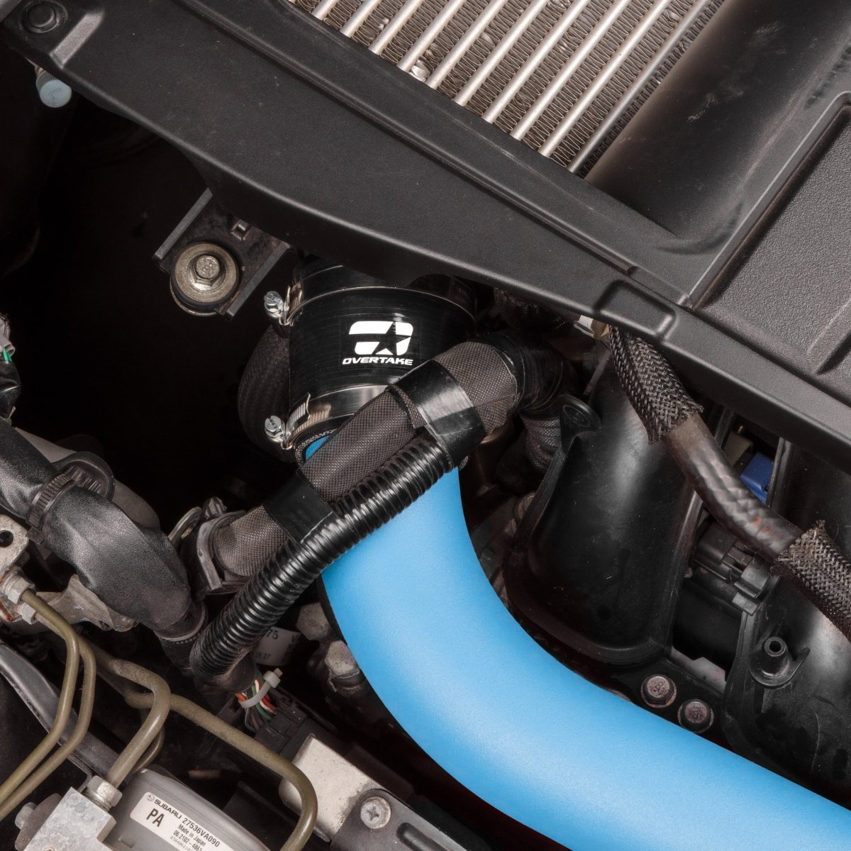 OVERTAKE Charge Pipe Kit - Subaru 2015 - 2021 WRX - JDMuscleAir InductionA10423BLKBlack