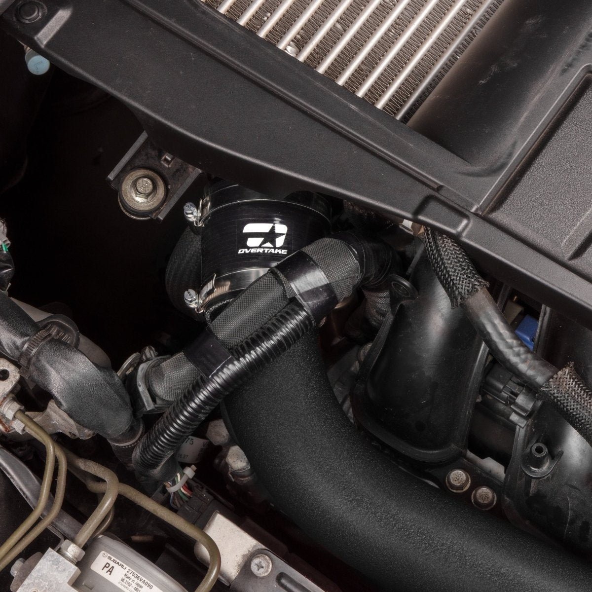 OVERTAKE Charge Pipe Kit - Subaru 2015 - 2021 WRX - JDMuscleAir InductionA10423BLKBlack