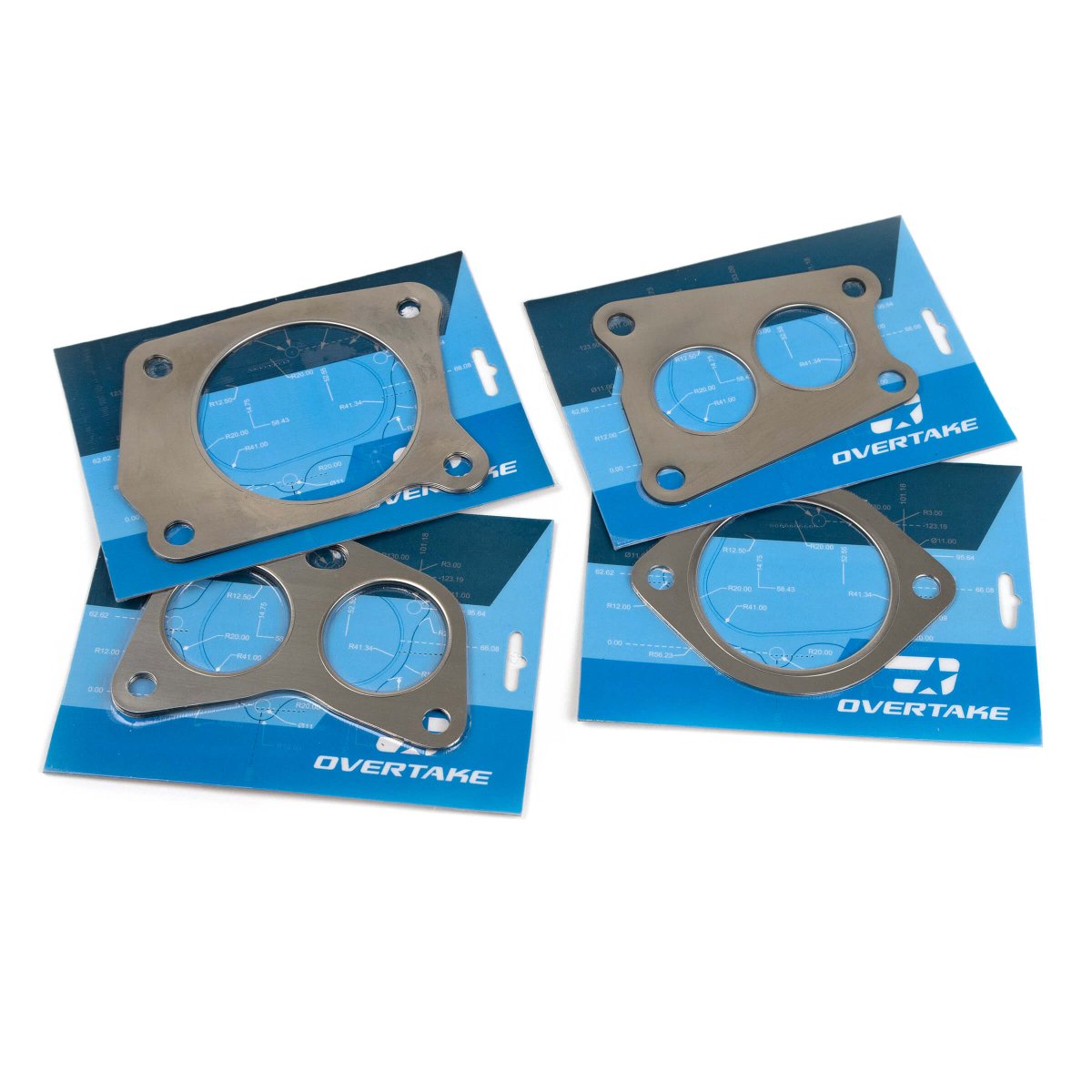 OVERTAKE Exhaust Gasket Set - Subaru WRX 2015 - 2021, Forester XT 2014 - 2018 - JDMuscleGasketovtovtA10247