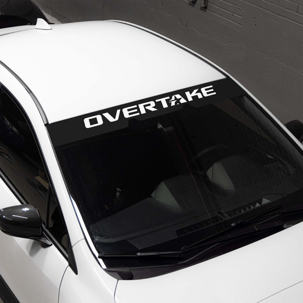 OVERTAKE EyeSight Windshield Banner - Subaru 2022 - 2026 WRX - Ships FREE! - JDMuscleApparel & SwagA10543BLKBlack Banner EyeSight Compatible