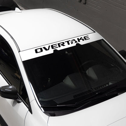 OVERTAKE EyeSight Windshield Banner - Subaru 2022 - 2026 WRX - Ships FREE! - JDMuscleApparel & SwagA10543WHTWhite Banner EyeSight Compatible