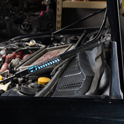 OVERTAKE Hi - Lift Hood Strut Kit - Subaru 2002 - 2007 WRX, 2004 - 2007 STI - JDMuscleAccessoriesA10444