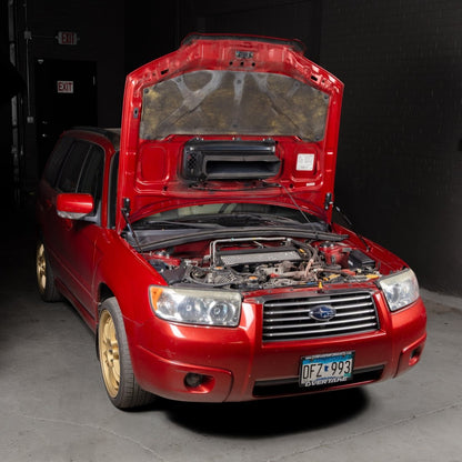 OVERTAKE Hi - Lift Hood Strut Kit - Subaru 2004 - 2008 Forester XT - JDMuscleAccessoriesA10448