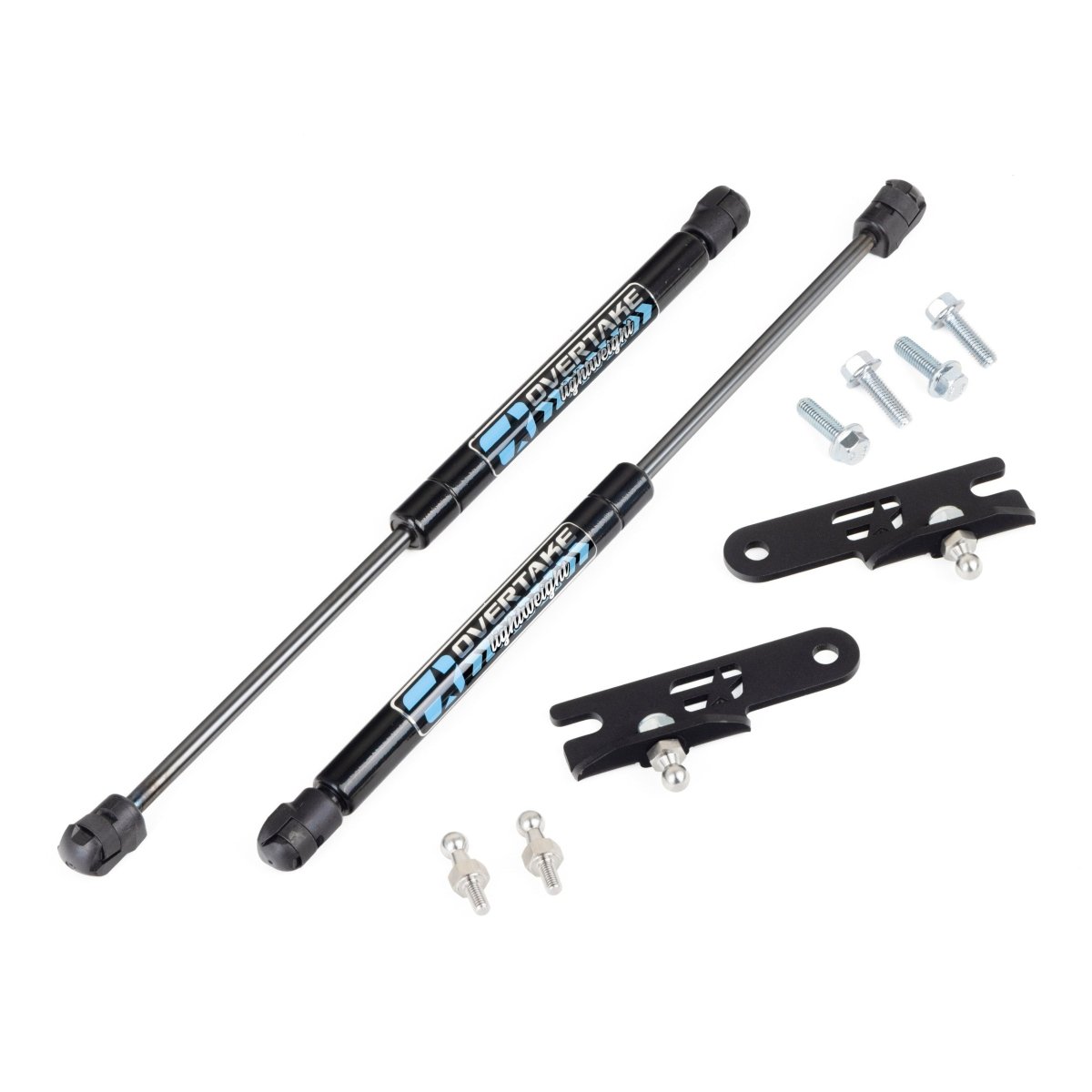 OVERTAKE Hi - Lift Hood Struts - Subaru 1993 - 2001 Impreza, 1998 - 2002 Forester - JDMuscleAccessoriesA10827STLSteel