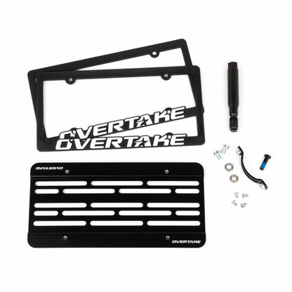 OVERTAKE MaxxAdjust License Plate Relocation Kit [15 - 17 WRX, 15 - 17 STI, 12 - 16 Impreza, 13 - 17 Crosstrek] - JDMuscleLicense Plate Relocation KitsA10123