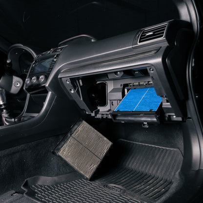 OVERTAKE Micro Carbon Cabin Air Filter - Subaru 2008 - 2021 WRX, 2008 - 2021 STI - JDMuscleInteriorA10272