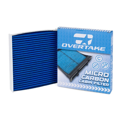 OVERTAKE Micro Carbon Cabin Air Filter - Subaru 2017 - 2023 Impreza, 2018 - 2023 Crosstrek, 2019 - 2026 Ascent, 2020 - 2026 Legacy/OB - JDMuscleInteriorA10739