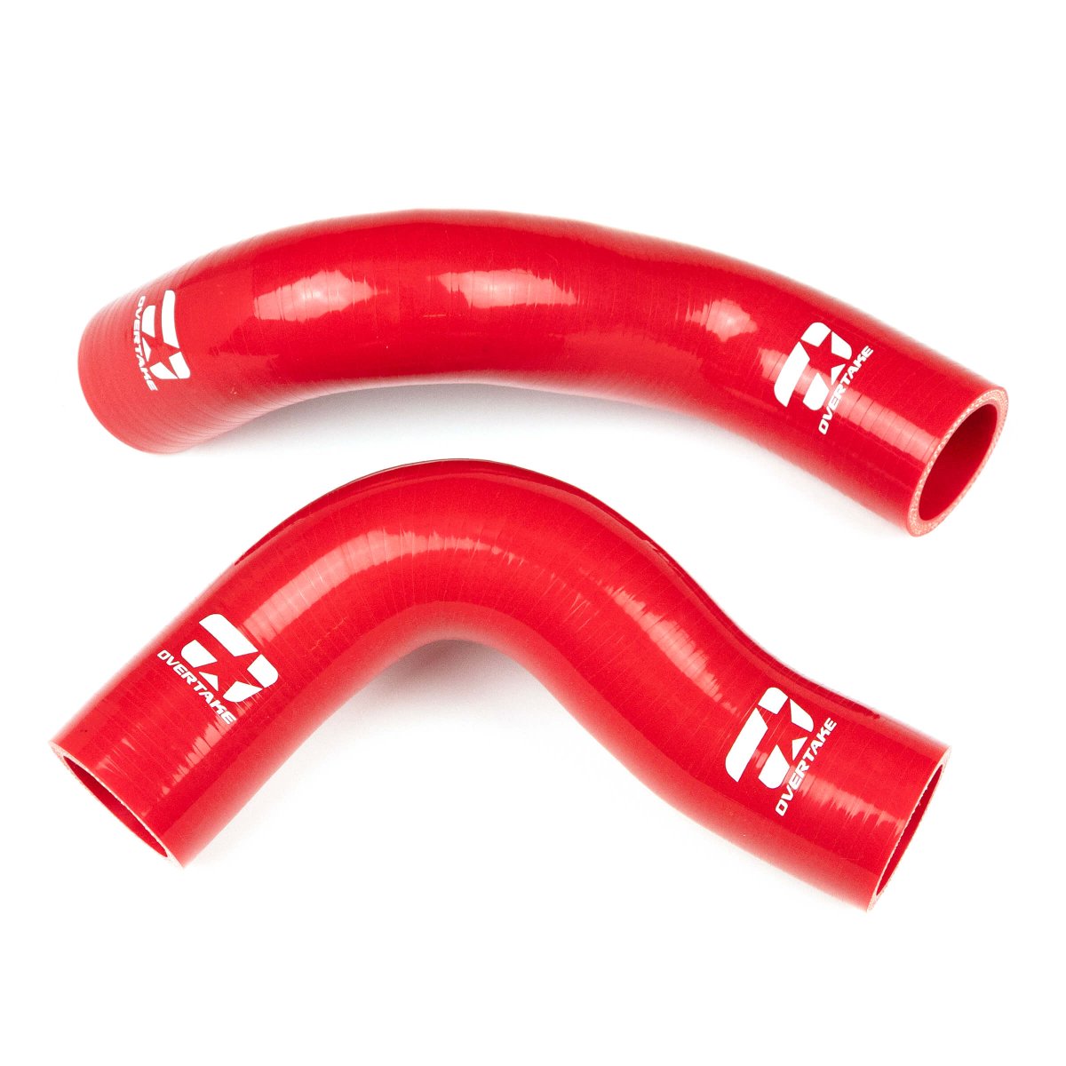 OVERTAKE Radiator Hose Kit - Subaru 2004 - 2008 Forester XT - JDMuscleRadiator HosesA10128REDRed