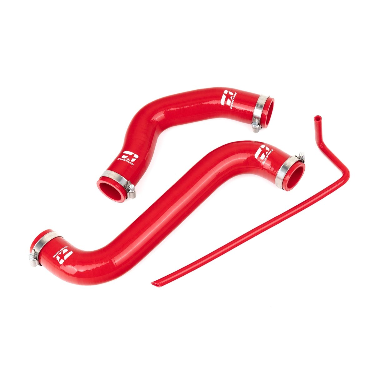 OVERTAKE Radiator Hose Kit - Subaru 2013 - 2017 Crosstrek, 2012 - 2016 Impreza, 2011 - 2018 Forester - JDMuscleCoolingA10659BLKBlack
