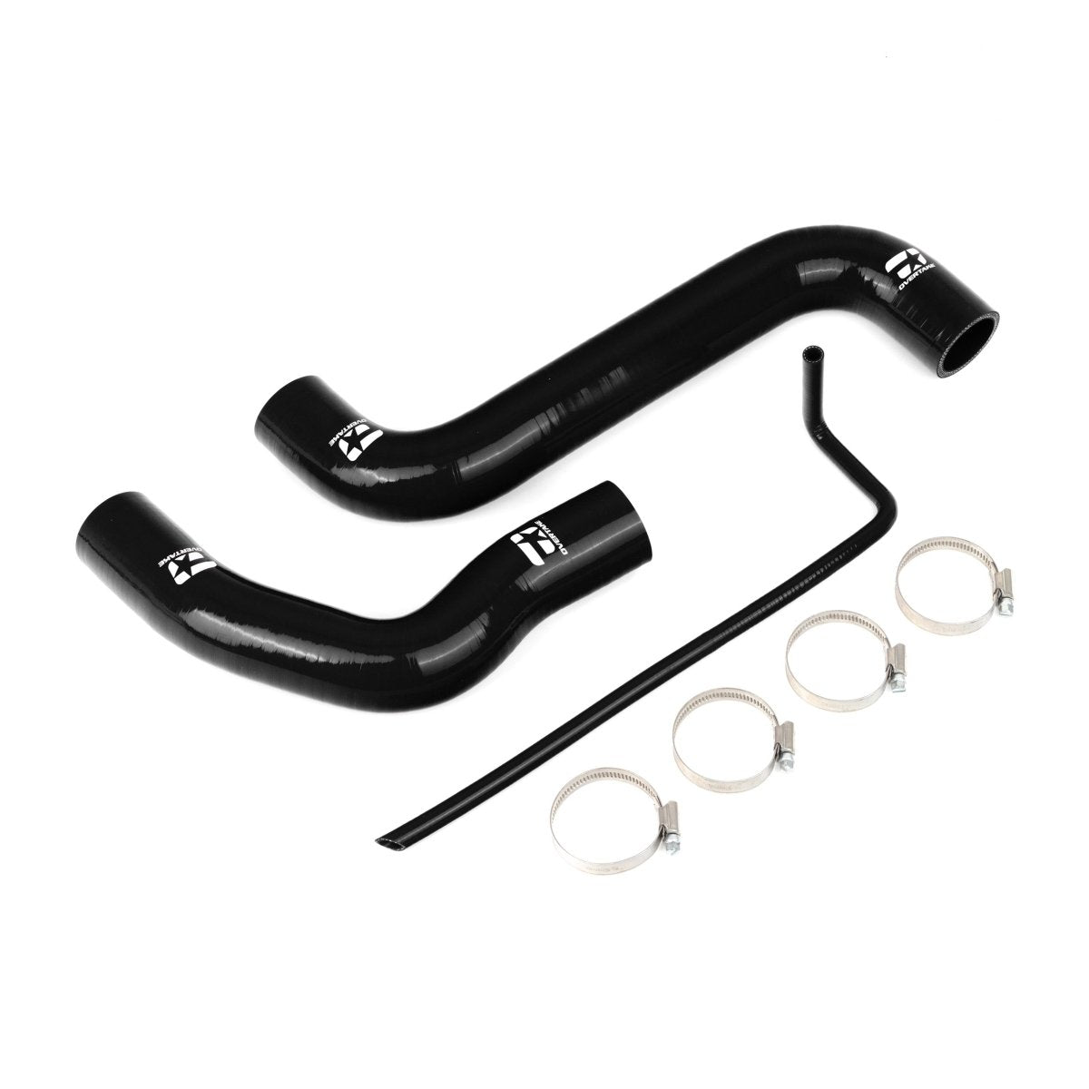 OVERTAKE Radiator Hose Kit - Subaru 2013 - 2017 Crosstrek, 2012 - 2016 Impreza, 2011 - 2018 Forester - JDMuscleCoolingA10659BLKBlack
