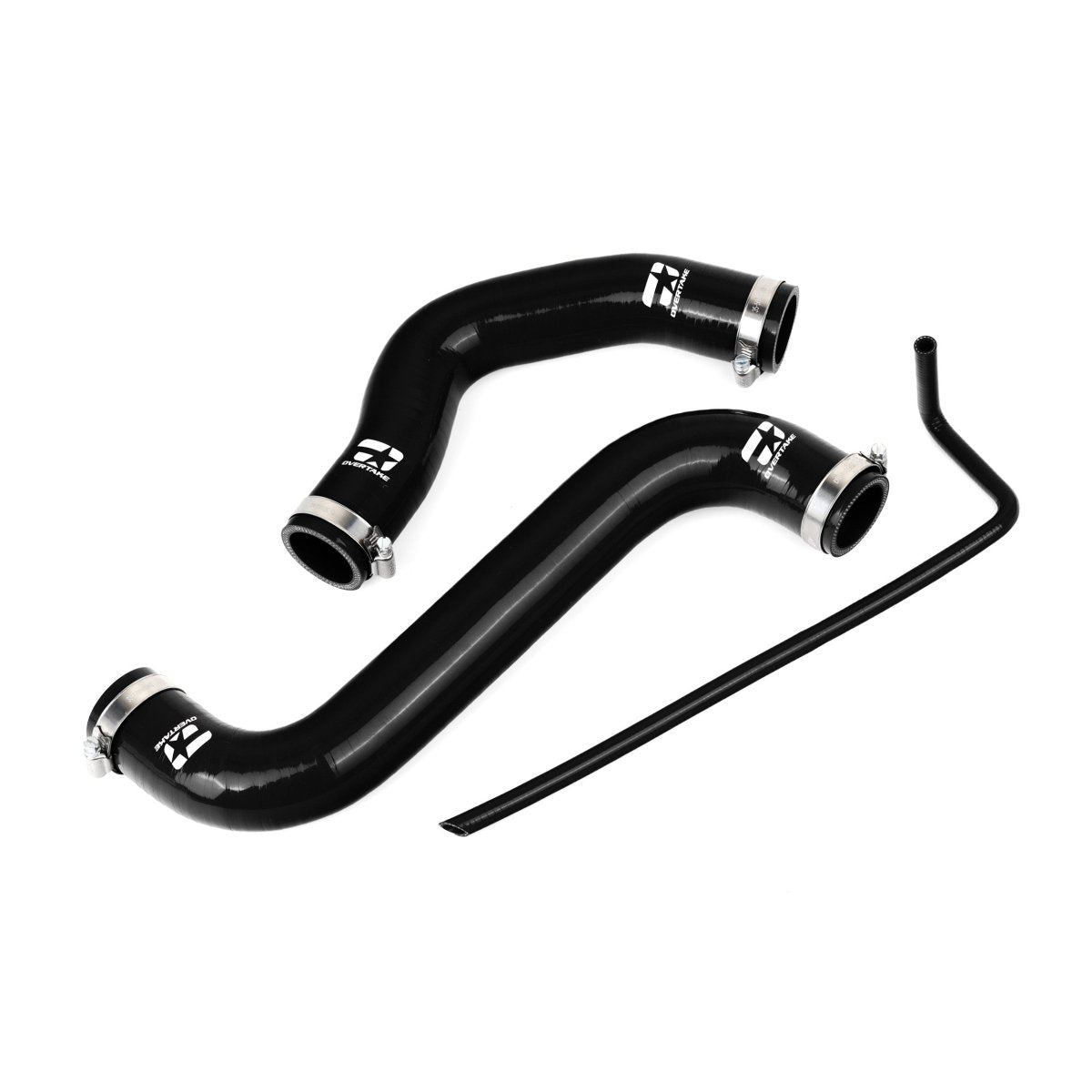OVERTAKE Radiator Hose Kit - Subaru 2013 - 2017 Crosstrek, 2012 - 2016 Impreza, 2011 - 2018 Forester - JDMuscleCoolingA10659BLKBlack