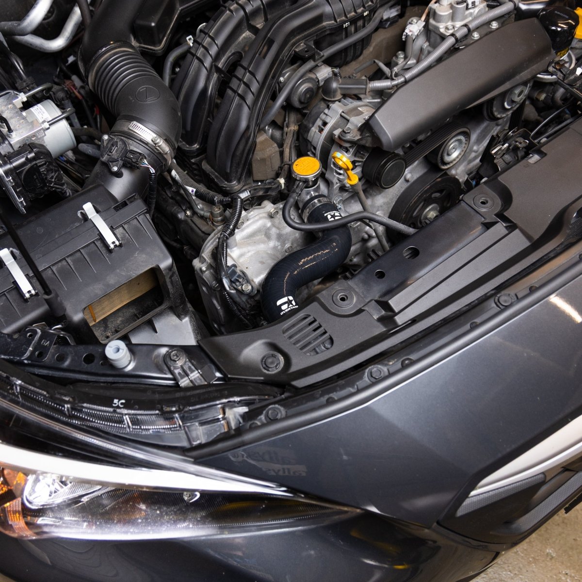 OVERTAKE Radiator Hose Kit - Subaru 2018 - 2023 Crosstrek - JDMuscleCoolingovtA10658BLKBlack