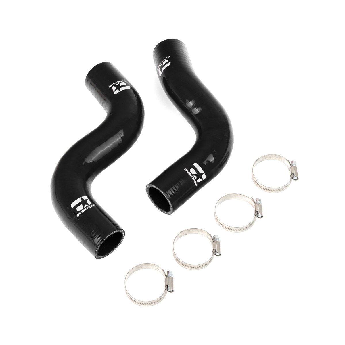OVERTAKE Radiator Hose Kit - Subaru 2018 - 2023 Crosstrek - JDMuscleCoolingovtA10658BLKBlack