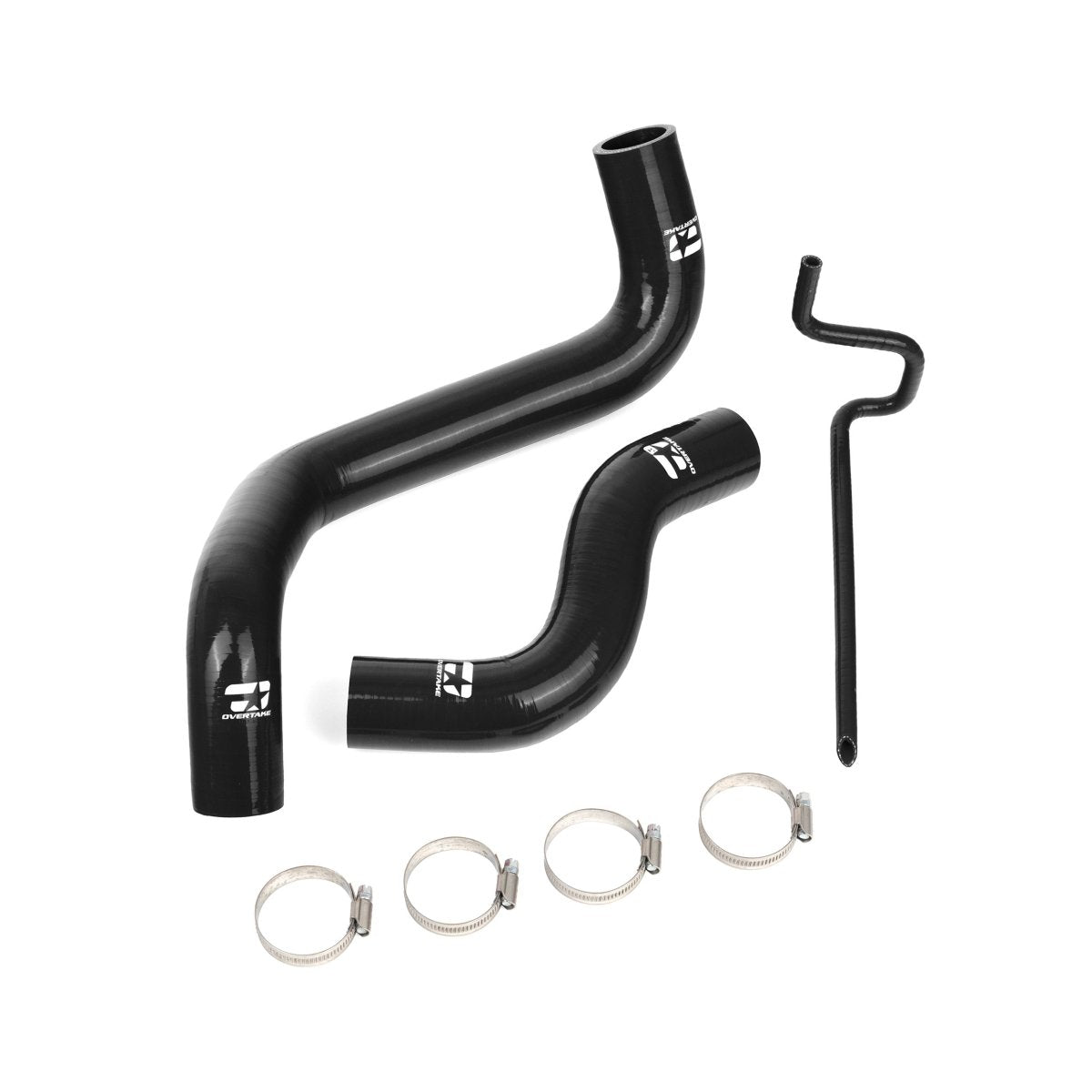 OVERTAKE Radiator Hose Kit - Subaru 2019 - 2026 Ascent - JDMuscleCoolingA10660BLKBlack