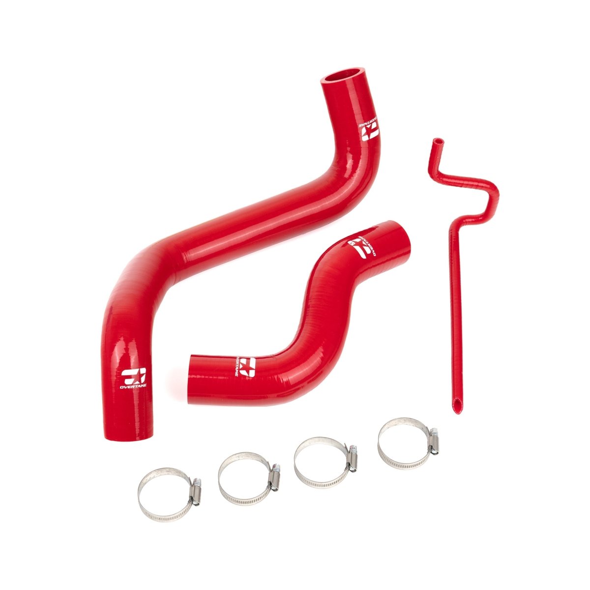 OVERTAKE Radiator Hose Kit - Subaru 2019 - 2026 Ascent - JDMuscleCoolingA10660REDRed