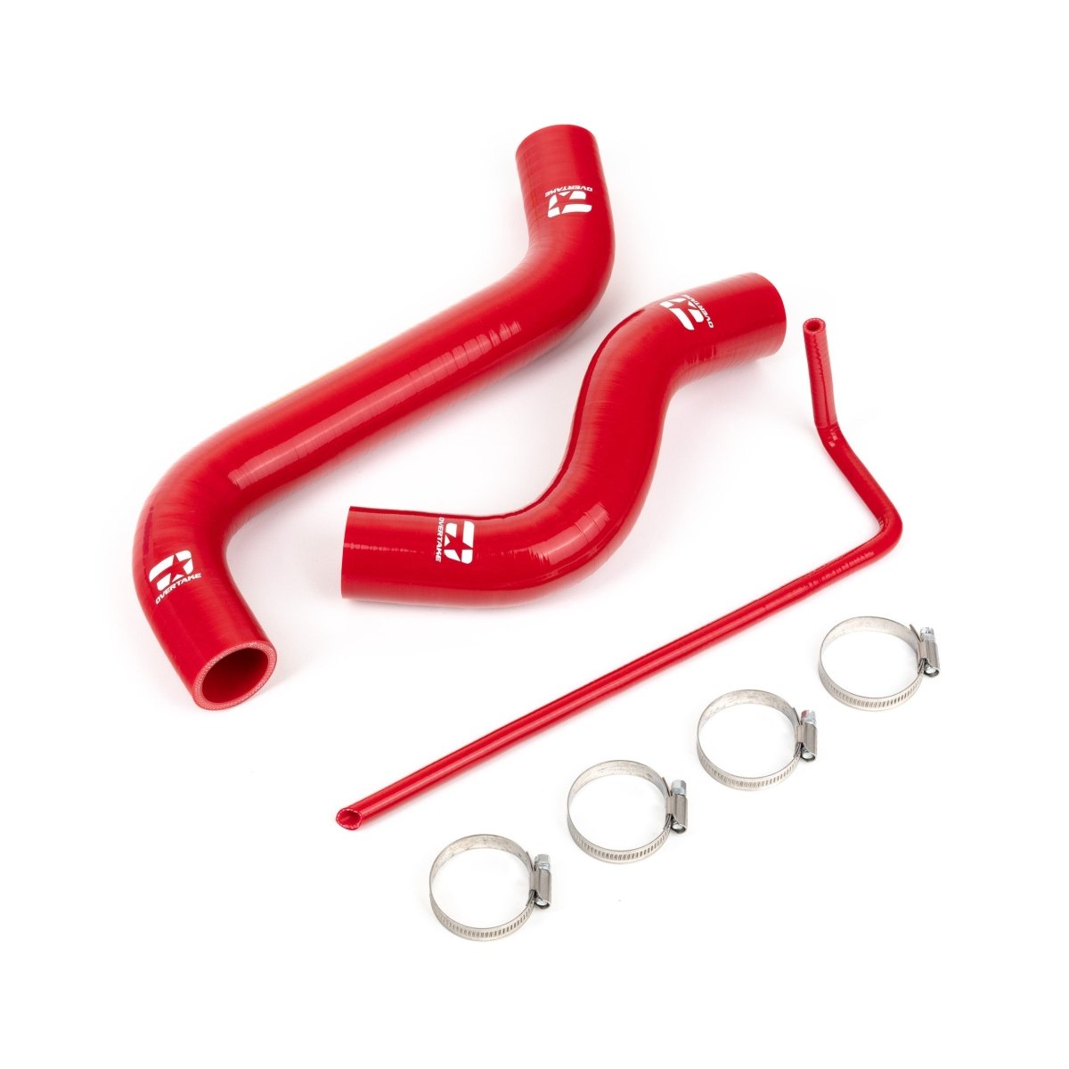 OVERTAKE Radiator Hose Kit - Subaru 2020 - 2025 Outback, 2020 - 2025 Legacy - JDMuscleCoolingA10661REDRed