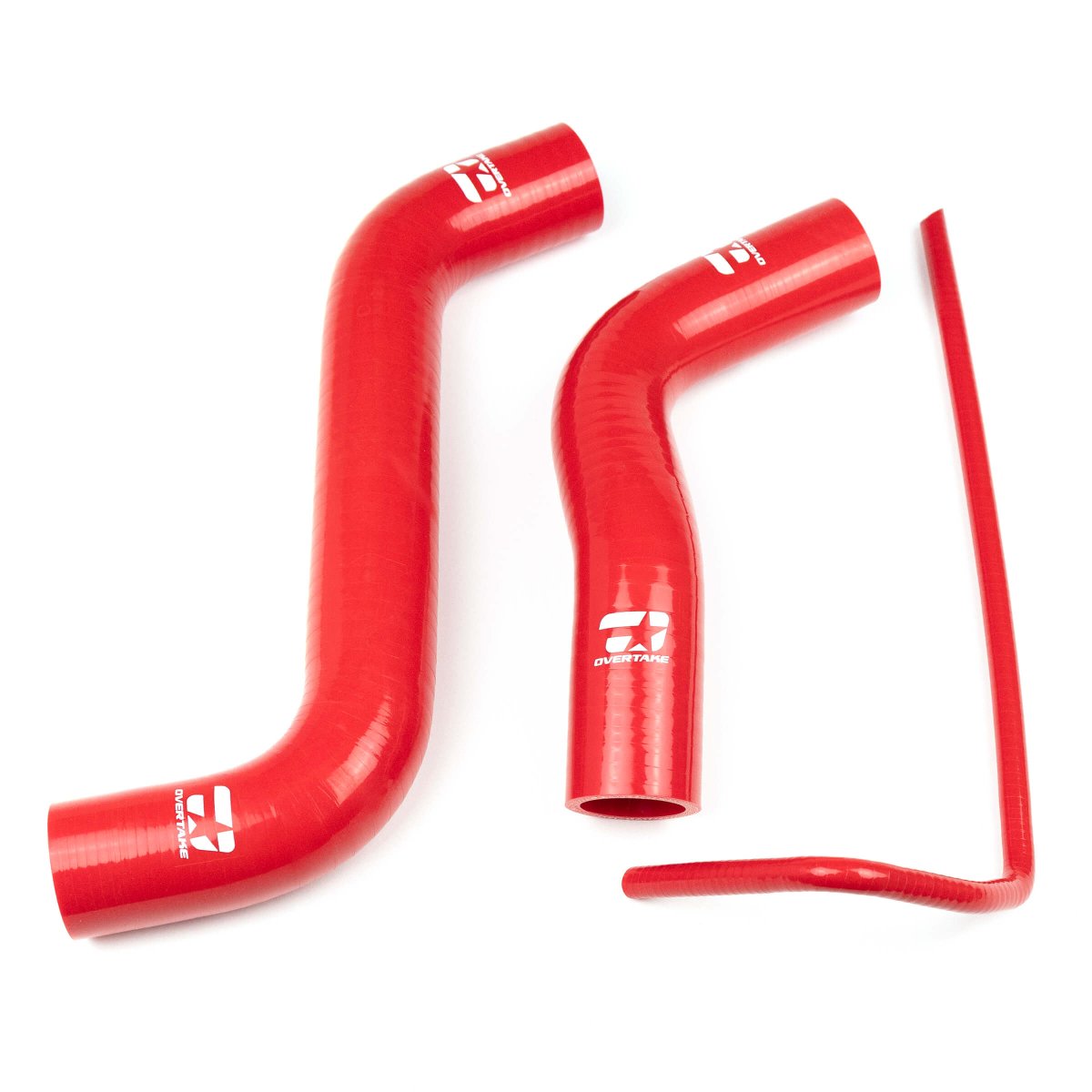 OVERTAKE Radiator Hose Kit - Subaru 22+ WRX - JDMuscleRadiator HosesA10260REDRed