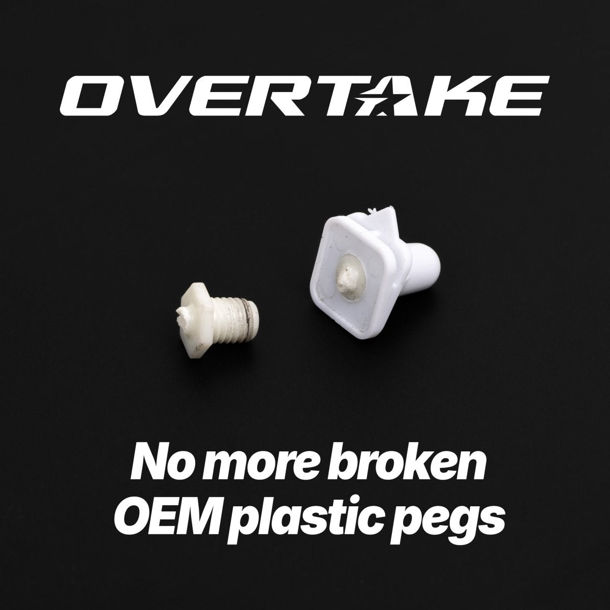 OVERTAKE Stainless Steel Tail Light Pegs - Subaru 2022 - 2026 WRX - JDMuscleExterior & BodyA10403
