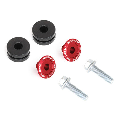OVERTAKE Top Mount Intercooler Isolator Bushings - JDMuscleEngine Dress UpA10638REDRed