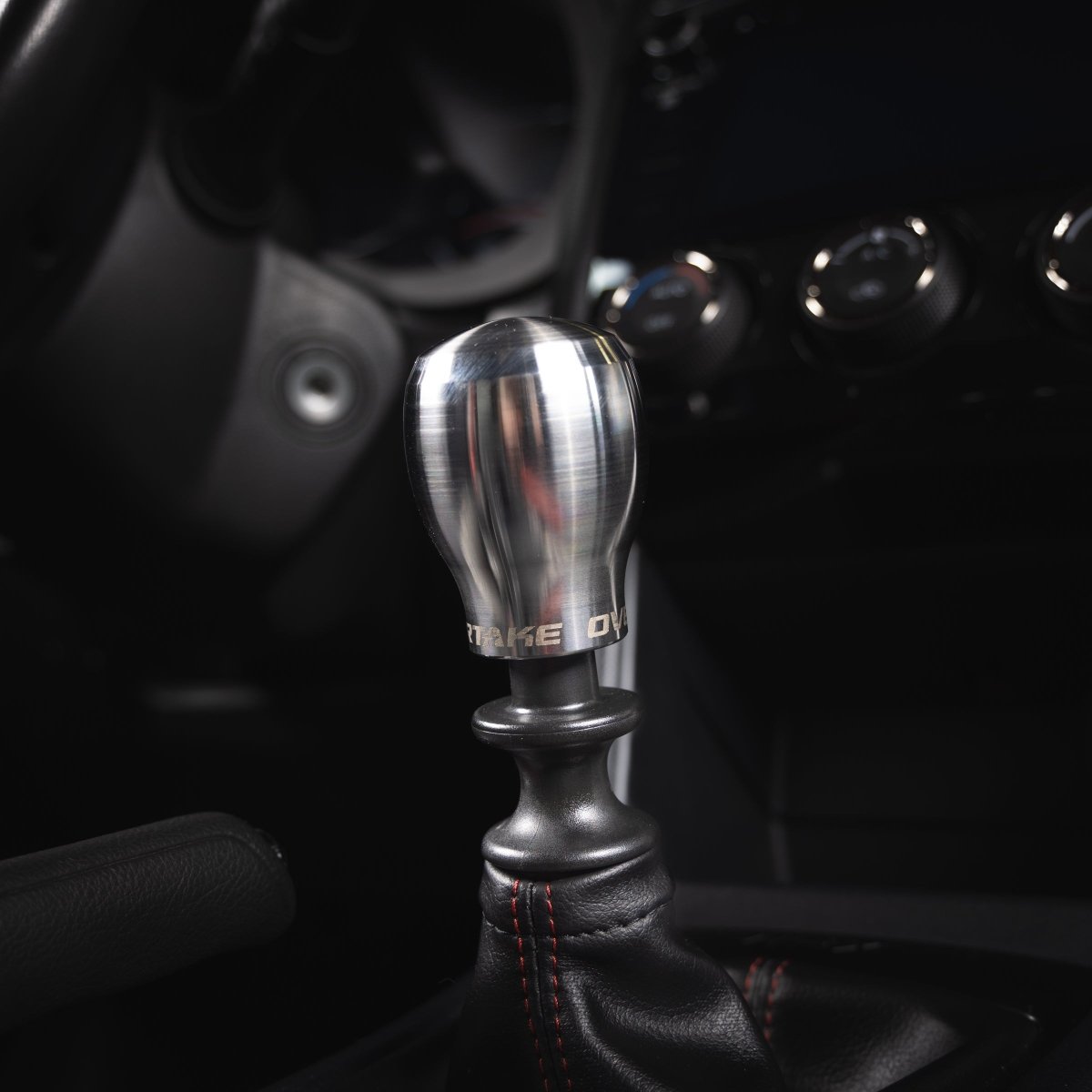 OVERTAKE Weighted Light Bulb Shift Knob - Fits Subaru Manual Transmissions - JDMuscleShift KnobsA10234SS