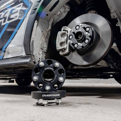 OVERTAKE Wheel Spacers - Pair - 20mm 5x114.3 - Subaru 2015-2026 WRX, 2005-2021 STI, and more