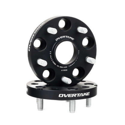 OVERTAKE Wheel Spacers - Pair - 20mm 5x114.3 - Subaru 2015 - 2026 WRX, 2005 - 2021 STI, and more - JDMuscleExterior & BodyA10808