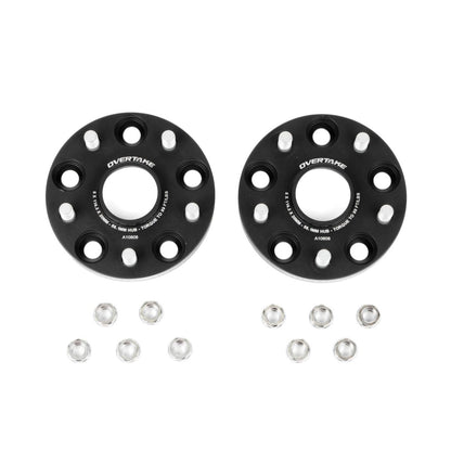OVERTAKE Wheel Spacers - Pair - 20mm 5x114.3 - Subaru 2015 - 2026 WRX, 2005 - 2021 STI, and more - JDMuscleExterior & BodyA10808