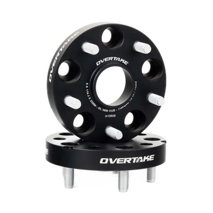 OVERTAKE Wheel Spacers - Pair - 25mm 5x114.3 - Subaru 2015 - 2026 WRX, 2005 - 2021 STI, and more - JDMuscleExterior & BodyA10809