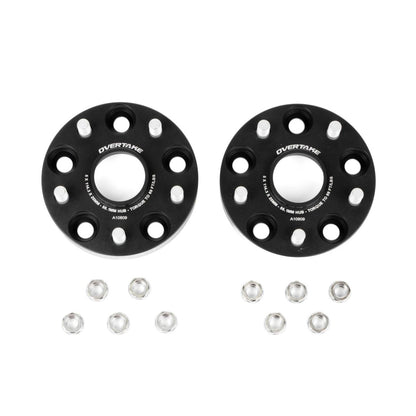 OVERTAKE Wheel Spacers - Pair - 25mm 5x114.3 - Subaru 2015 - 2026 WRX, 2005 - 2021 STI, and more - JDMuscleExterior & BodyA10809