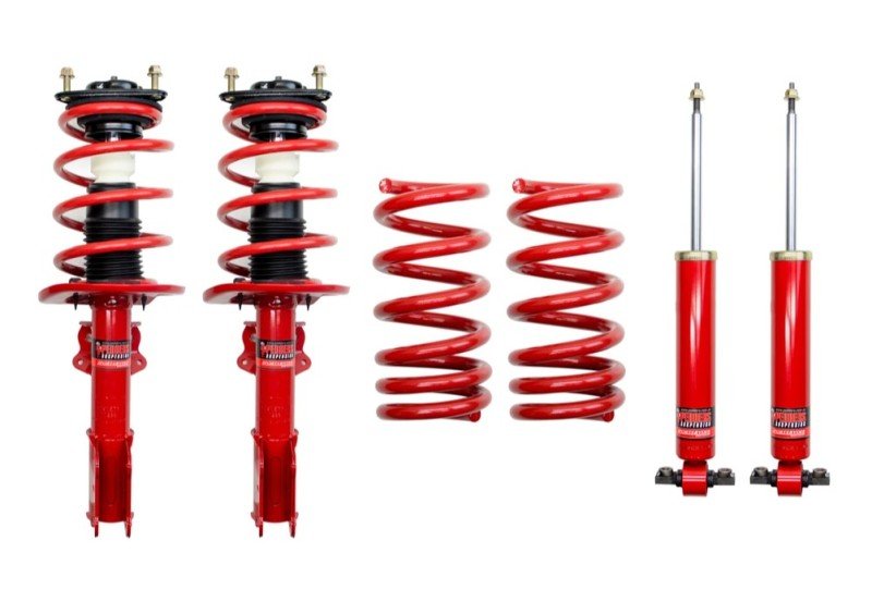 Pedders EziFit SportsRyder Spring And Shock Kit 2015+ Ford Mustang - JDMuscleShop the look 2pedPED-803051