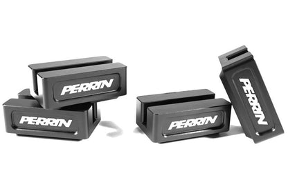 Perrien Performance Jack Pad Set (5pc) - Black [Universal] - JDMuscleTools and AccessoriesperPSP-BDY-040BK