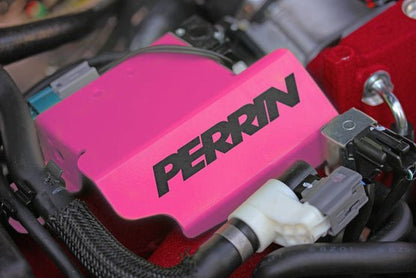 Perrin [08 - 21 STI] Boost Solenoid Cover Hyper Pink | PSP - ENG - 161HP - JDMuscleBoost Control Solenoid CoversperPSP-ENG-161HP