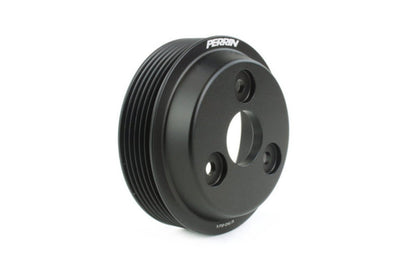 Perrin 2022 BRZ/GR86 Water Pump Pulley - Black | PSP - ENG - 113BK - JDMusclePulleysperPSP-ENG-113BK