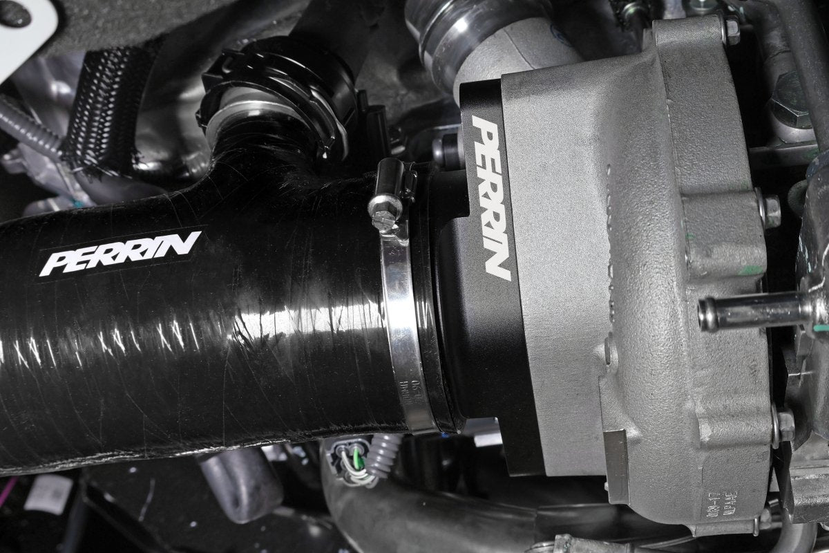 Perrin [22 - 26 WRX] Long Type Turbo Inlet Hose - Black - JDMuscleTurbo Inlet Hoses and PipesperPSP-INT-427BK