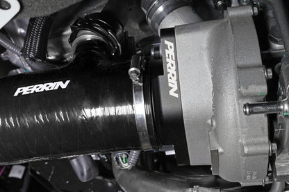 Perrin [22 - 26 WRX] Long Type Turbo Inlet Hose - Black - JDMuscleTurbo Inlet Hoses and PipesperPSP-INT-427BK