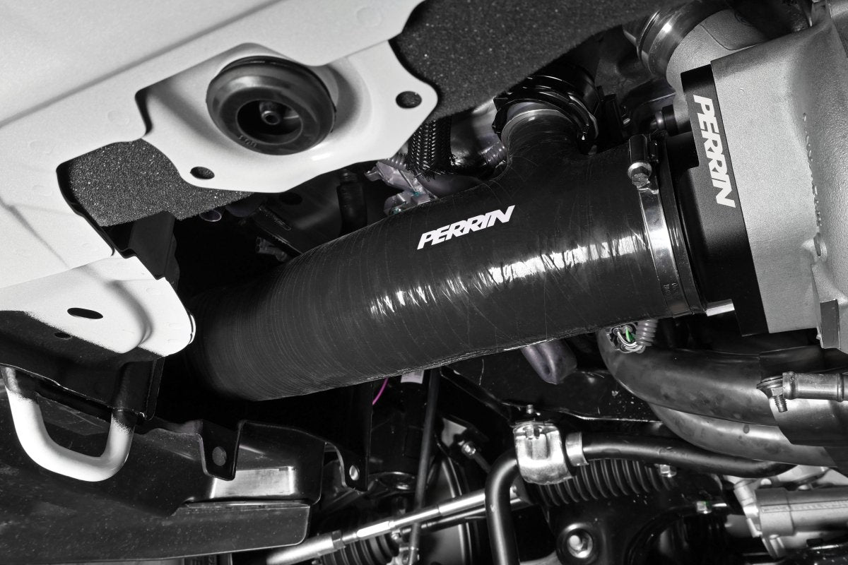 Perrin [22 - 26 WRX] Long Type Turbo Inlet Hose - Black - JDMuscleTurbo Inlet Hoses and PipesperPSP-INT-427BK