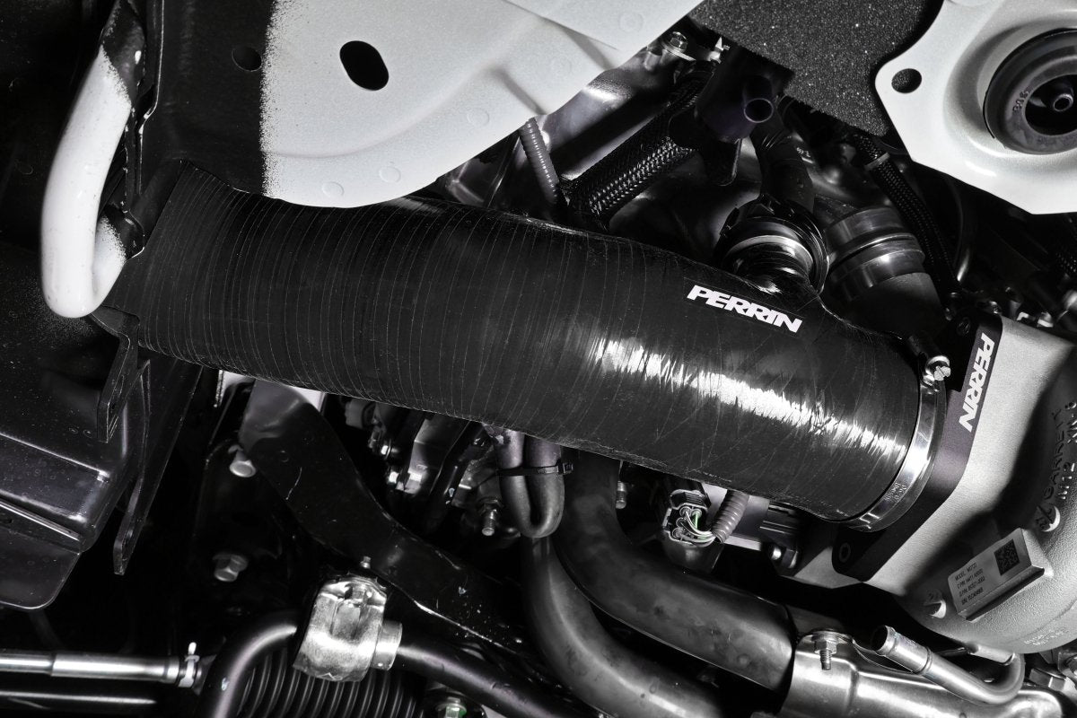 Perrin [22 - 26 WRX] Long Type Turbo Inlet Hose - Black - JDMuscleTurbo Inlet Hoses and PipesperPSP-INT-427BK